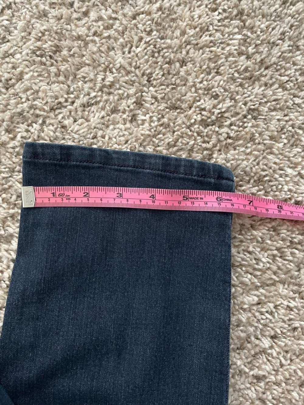 INC International Concepts Dark Blue Jeans - Picture 6 of 6